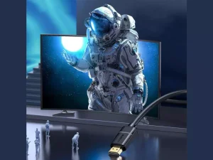 کابل اچ‌دی‌ام‌آی به اچ‌دی‌ام‌آی دو متری بیسوس Baseus HDMI 2.0 cable 4K 60 Hz 3D HDR 18 Gbps CAKGQ-B01