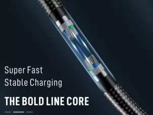 کابل شارژر سریع یو اس بی به تایپ سی کانفلون به طول 1 متر Konfulon Fast Charger Cable TYPE-C USB DC45 100W