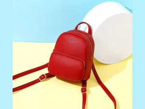 مینی کوله پشتی دخترانه و زنانه تائومیک میک Taomicmic D7089-E Faux Leather Lettering Mini Backpack