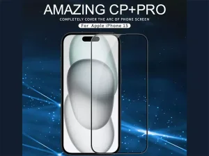 گلس آیفون 15 نیلکین Nillkin Apple iphone 15 CP+Pro tempered glass
