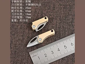 چاقوی آنباکسینگ قابل آویز از دسته کلید Key Chain Pendant Pocket Knife