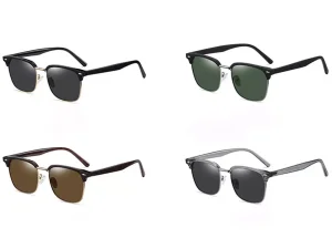 عینک آفتابی پولاریزه karen bazaar LY2306 New men&#39;s business polarized sunglasses TR90m