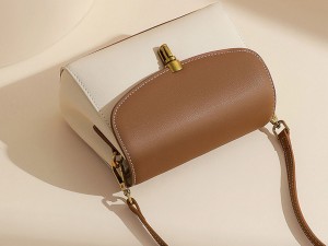 کیف دوشی زنانه چرمی New Women&#39;s Crossbody Genuine Leather Bag 6920
