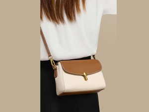کیف دوشی زنانه چرمی New Women&#39;s Crossbody Genuine Leather Bag 6920