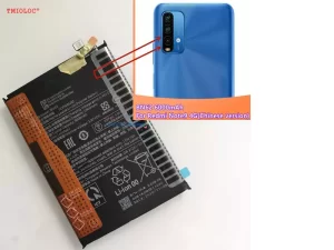 باتری شیائمی ردمی نوت 9 6000 میلی آمپری New High Qulity BN62 6000mAh Battery For Xiaomi Redmi Note9 4G