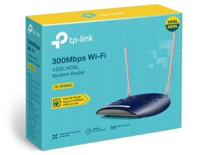 مودم روتر تی پی لینک با سرعت 300 مگابیت بر ثانیه وای فای TP-Link W9960 300Mbps Wi-Fi VDSL/ADSL Modem Router