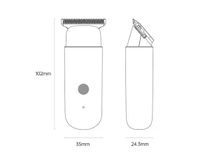 ماشین اصلاح موی سر شیائومی Xiaomi Huanxing EC101 Mini Electric Hair Clipper