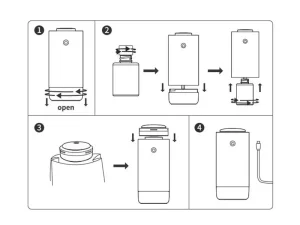 محلول پروبیوتیک دستگاه تصفیه و خوشبوکننده هوا بیسوس Baseus CRCQ020003 Probiotics Liquid Refill for Formaldehyde Purifier