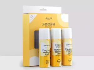اسپری خوشبو کننده شیائومیXIAOMI DEERMA DEM-HC666 Fragrance Essential Tank Aroma Spray Cans (38g x 3pcs)