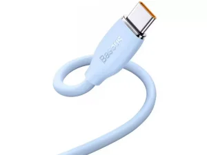 کابل شارژ سریع یواس‌بی به تایپ‌سی 2 متری 100وات بیسوس Baseus USB to Type-C fast charging cable 2M 100W CAGD010103
