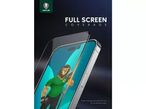 گلس آیفون 14 پرو سه بعدی تمام صفحه گرین Green iPhone 14 Pro 3D HD-Pet Full Glass GN3DPHD14Pro