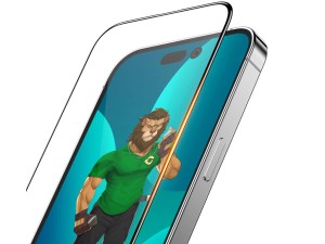 گلس آیفون 14 پرومکس سه بعدی گرین Green iPhone 14 Pro Max 3D Elegant Glass GN3DPHD14ProMax