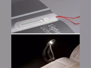 نشانک و چراغ مطالعه جیبی Book Light Ultra Bright Bookmark Night Lamp LED Book Reading Light