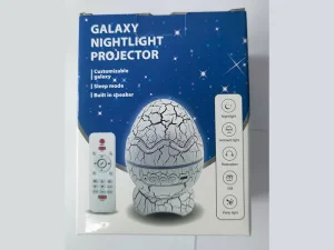 پروژکتور ستاره نور شب مدل تخم دایناسور Dinosaur Egg Galaxy Projector Starry Night Light