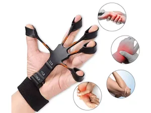 کش تقویت ساعد و مچ دست گریپستر Silicone Gripster, Finger Grip Strengthener Strengthening Exercises