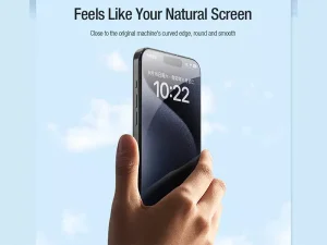گلس آیفون 15 پرومکس نیلکین Nillkin EZ set tempered glass screen protector iPhone 15 Pro Max 6.7