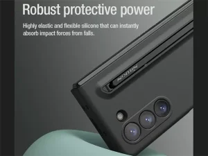 قاب محافظ سامسونگ زد فولد 5 نیلکین Nillkin Flex Pure Fold S-Pen Version protective cover case Samsung Galaxy Z Fold 5 W24