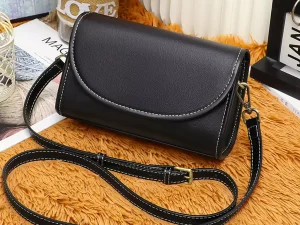 کیف دوشی و کراس بادی زنانه چرم با طراحی ساده women&#39;s crossbody bags 2023 new style genuine leather V90183
