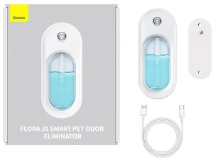 دستگاه بوگیر هوای هوشمند (مخصوص حیوانات خانگی) بیسوس Baseus Flora J1 Smart Pet Odor Eliminator ACFJ000002