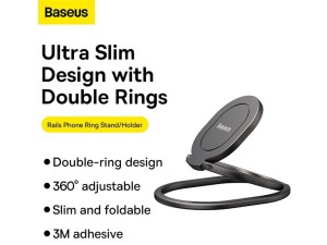 پایه نگهدارنده موبایل بیسوس Baseus Rails Phone Ring Stand/Holder LUGD000013