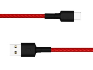 کابل شارژ و انتقال داده تایپ سی شیائومی Xiaomi SJX10ZM Type-C Braided Cable 1m