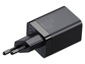 شارژر دیواری فست بیسوس Baseus Super sipro quick charger C+U 30W EU CCSUPP-E01