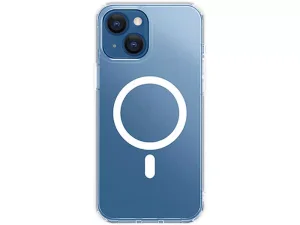 قاب مگنتی شفاف آیفون 14 پلاس 6.7 اینچ ویوو Wiwu Crystal Magnetic Phone case for IP14/6.7&#39;&#39; Plus MCC-101