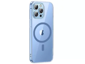 قاب مگنتی شفاف آیفون 14 پرومکس 6.7 اینچ ویوو Wiwu Crystal Magnetic Phone case IP14 6.7&#39;&#39; pro Max MCC-101