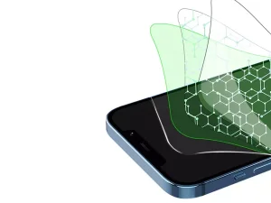 برچسب محافظ 360 درجه آیفون 12 پرو مکس گرین Green iphone 12 Pro Max Zero Sense Nano HD Screen Protector