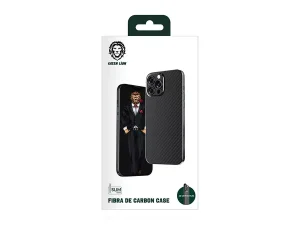 قاب فیبرکربن آیفون 13 گرین Green iPhone 13 Fibra De Carbon Case