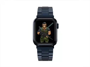 بند فلزی اپل‎ واچ 42 و 44 میلی‌متر گرین Green Apple Watch 42/44mm Metallic Grande Strap