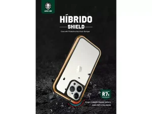 قاب محافظ آیفون 13 پرو مکس گرین Green iPhone 13 Pro Max Hibrido Shield Case