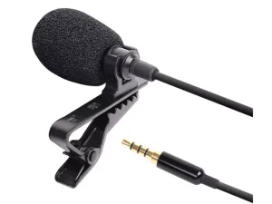 میکروفون با جک 3.5 میلی‌متری ایکس‌او XO Lavalier Microphone 2m MKF-01
