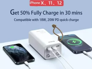 پاوربانک شارژ سریع و چراغ‌قوه یوبائو Yoobao H5 50000mah Powerbank 22.5W 5A Fast Charge