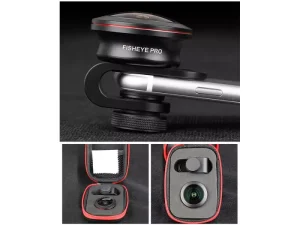 لنز سوپر فیش آی گوشی موبایل Iboolo IB-10MM PRO 210 degree Super Fisheye Lens