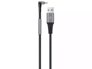 کابل شارژ لایتنینگ مخصوص بازی 3 آمپر انرژیا Energea Alutough USB-A TO MFI Lightning ANTI-Microbial Video Standing Cable 1.5M