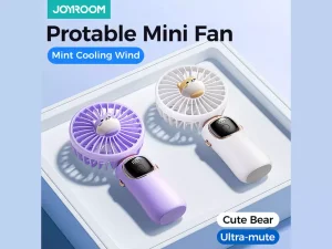 پنکه دستی چندکاره شارژی جویروم Joyroom JR-CY574 foldable-held fan 4000mAh