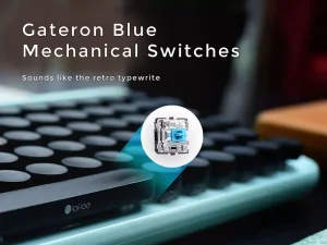 کیبورد بلوتوث شیائومی Xiaomi LOFREE Keyboard EH112S Retro Mechanical Bluetooth JZJP01