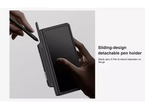 قاب محافظ سامسونگ گلکسی زد فولد 4 نیلکین Nillkin Samsung Galaxy Z Fold4 5G/W23 Super Frosted Shield Fold case