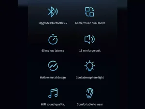 هندزفری بی سیم گیمینگ مانستر Monster Xkt09 Wireless Bluetooth Gaming Earphone TWS