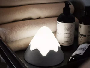 چراغ خواب رومیزی لمسی قابل شارژ MUID snow mountain lamp creative