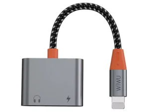 مبدل لایتنینگ به دو درگاه لایتنینگ ویوو WIWU LT09 Lightning TO Dual Lightning Audio Adapter