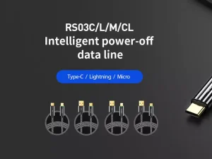 کابل فست شارژ یواس‌بی به لایتنینگ 20 وات یک متری رسی RECCI RS03L LIGHTNING FAST CHARGING CABLE