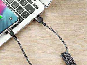 کابل شارژ سریع و انتقال داده تایپ سی تلفنی مک دودو Mcdodo CA-642 Data Coiled Type-C Cable 1.8M