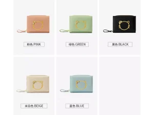 کیف پول زنانه تاشو کوچک تائومیک میک TAOMICMIC Y8956 cartoon multi-card wallet zipper folding zipper