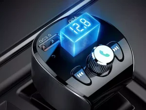 شارژر فندکی و پخش کننده بلوتوث جویروم Joyroom Shadow Series Wireless MP3 player For Car(Fast Charge) JR-CL02