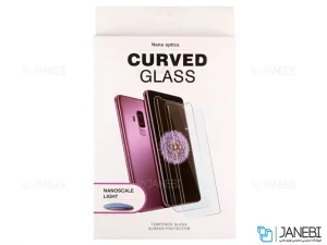 محافظ صفحه نمایش شیشه ای یو وی سامسونگ UV Nano Glass Samsung Galaxy S8 Plus