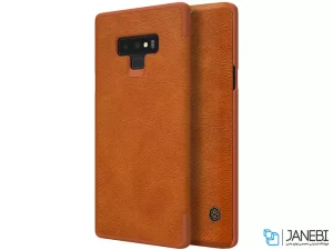 کیف چرمی نیلکین سامسونگ Nillkin Qin Leather Case Samsung Galaxy Note 9