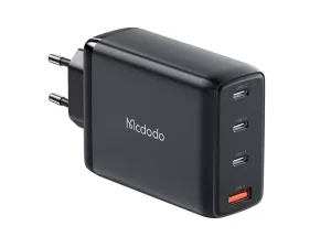 شارژر دیواری فست‌شارژ 120 وات مک دودو Mcdodo CH-0771 GaN 120W Three USB-C+USB-A Wall Charger