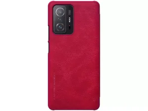 کیف محافظ چرمی شیائومی 11 تی و شیائومی 11 تی پرو نیلکین NIllkin Xiaomi 11T/11T Pro Qin leather case